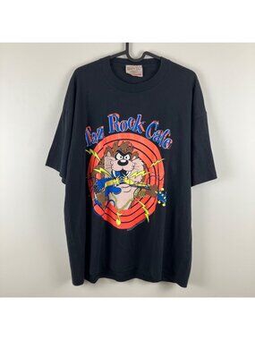 Taz Rock Cafe Vintage T-Shirt XL 1990